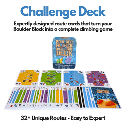 Boulder Block Challenge Cards