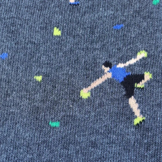 Climbing Wall Cotton Socks