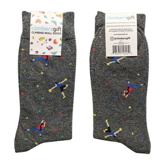 Climbing Wall Cotton Socks