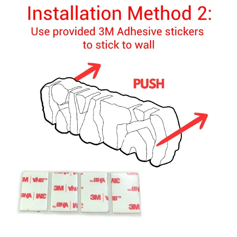 Hybrid Ice Rock Key Holder