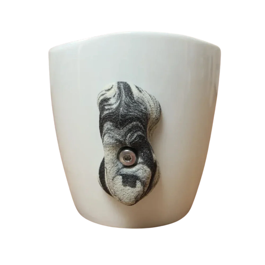 Rock Climbing Mug – Black/White Handle