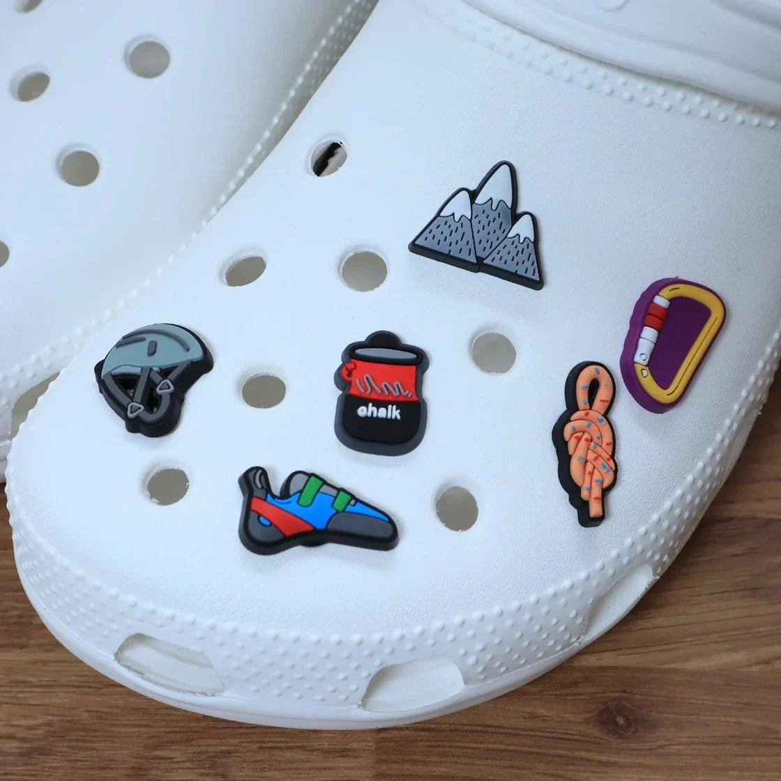 Rock Climbing Shoe Charms (6 Pcs)