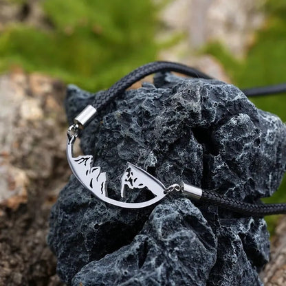 Lauren-Spencer Long Mountain Climber Necklace