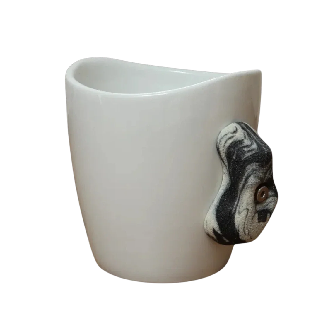 Rock Climbing Mug – Black/White Handle