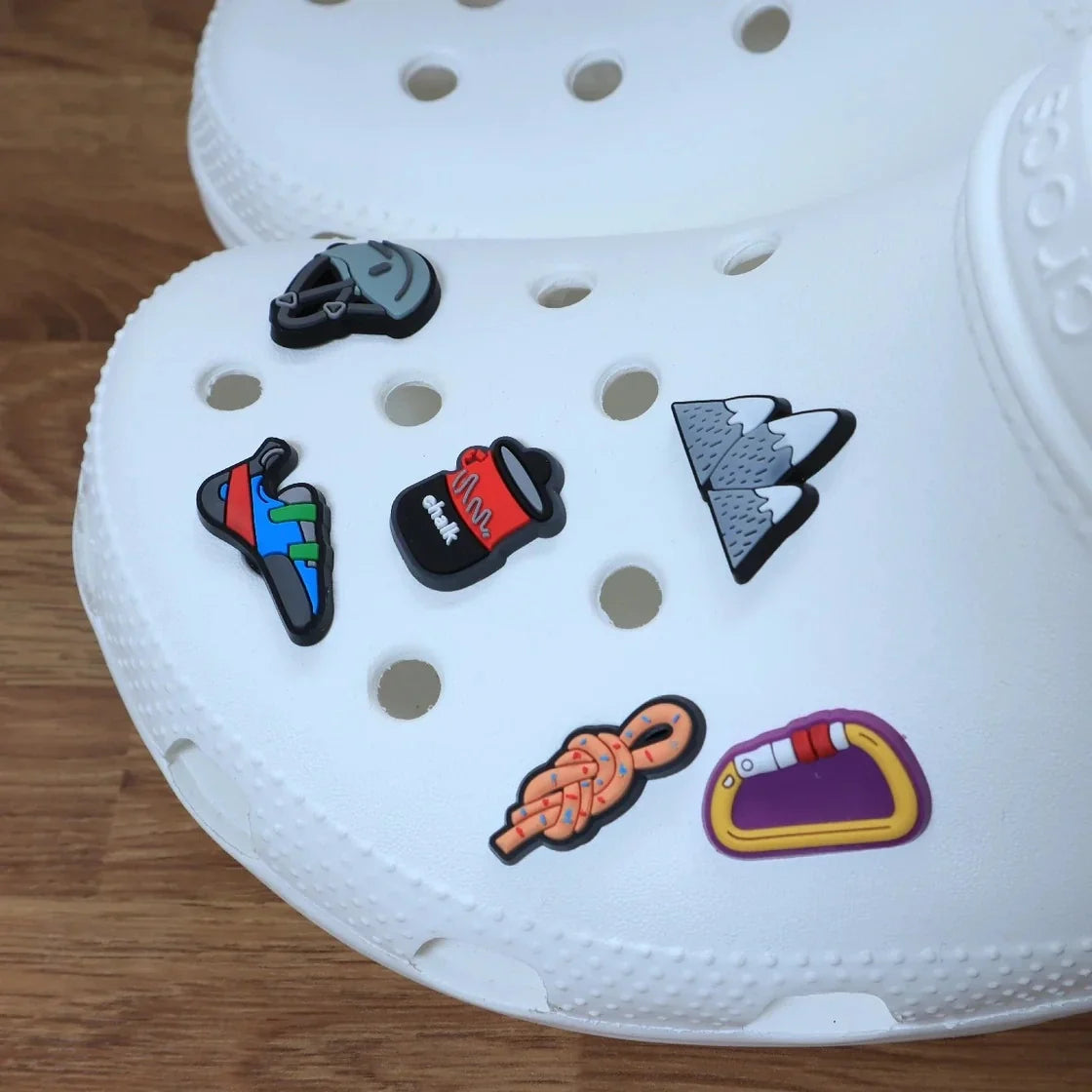 Rock Climbing Shoe Charms (6 Pcs)