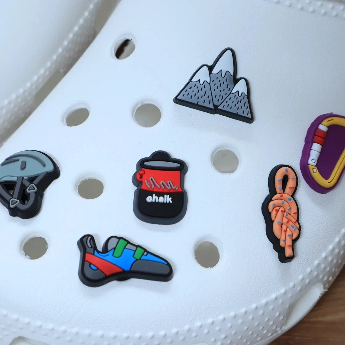 Rock Climbing Shoe Charms (6 Pcs)